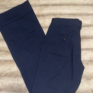 Zara woman’s Dark Blue Striped Dress Pants
